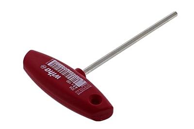 Wiha Stiftsleutel met dwarsgreep | sleutelwijdte 4 mm | klinglengte 100 mm | 1 stuk - 00912 - 00912