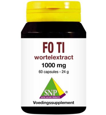 SNP Fo ti wortelextract 60 Capsules