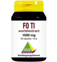 SNP Fo ti wortelextract 60 Capsules - thumbnail