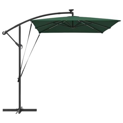Cantilever Banana Parasol met slot Groen 294 x 200 x 254 cm Cantilever Banana Parasol met slot Groen 294 x 200 x 254 cm