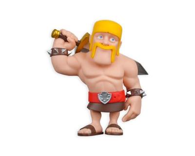 The World of Clash Minix Figure Clash of Clans Barbarian 12 cm
