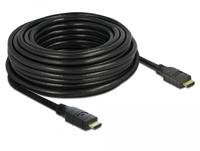 DeLOCK 85285 HDMI kabel 15 m HDMI Type A (Standaard) Zwart - thumbnail
