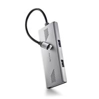 NGS WONDERDUO-C Aluminium 4-in-1 Multiport USB-adapter, 2 USB-C + 2 USB-A, Hoge Snelheid 5 Gbps, Compatibel met PC, Mac en Tablet, Draagbaar en Lichtgewicht Design, Aluminium Behuizing, Kabel 180mm - thumbnail
