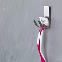 tesa POWERSTRIPS® Waterproof scheermeshouder Metaal Inhoud: 1 stuk(s) - thumbnail