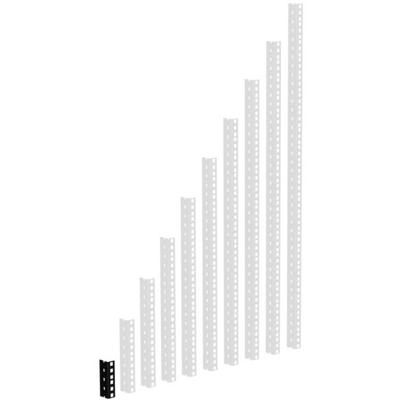 Adam Hall 61535 B 2 Heavy Duty Rack Strip zwart 2U Adam Hall 61535 B 2 Heavy Duty Rack Strip zwart 2U