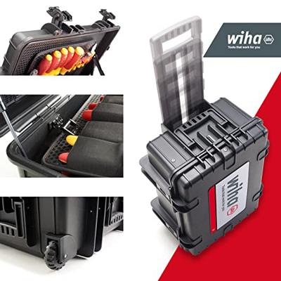 Wiha 42069 Electricien, Handwerker, Leerling, Professioneel, VDE Gereedschapskoffer (gevuld) 113-delig (l x b x h) 625 x 440 x 280 mm