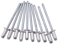 Dresselhaus blindklinknagel blind rivets 4.0 x 8.0mm aluminum/steel, flat head - thumbnail