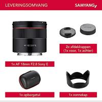 Samyang AF 18mm F2.8 FE MILC Groothoeklens Zwart - thumbnail