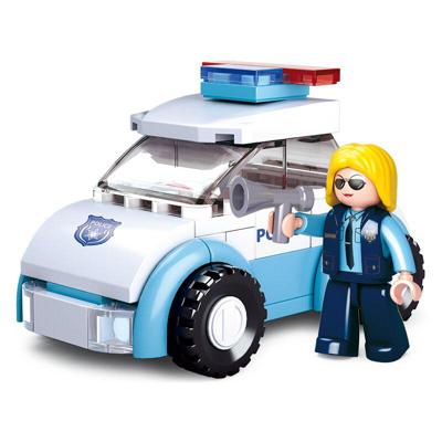 Sluban girls dream serie m38-b0600b politievrouw met politiewagen 69-delig