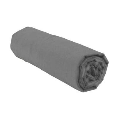 Hoeslaken - HOME LINGE PASSION - HP71774 - 180 x 200 cm + muts 30 cm - Microvezel - 82 g - Antracietgrijs