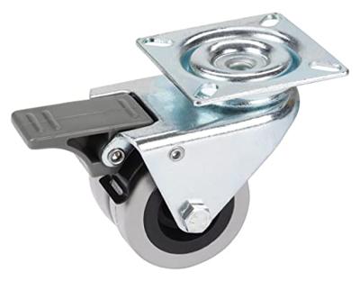 dörner + helmer Dubbel zwenkwiel Wieldiameter: 50 mm Draagvermogen (max.): 80 kg 4 stuk(s)