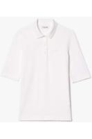 Poloshirt van 100% katoen met korte mouwen Van Lacoste wit - thumbnail