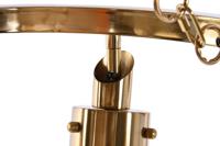 Plafondlamp DKD Home Decor 66 x 66 x 60 cm Kristal Gouden Metaal 40 W - thumbnail