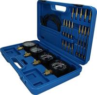 Brilliant Tools BT581200 Synchrone carburateur-testapparaat, met 4 synchrone klokken, 26-delig - thumbnail