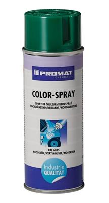 Promat/Tecwerk Kleurspray | mosgroen | hoogglanzend | RAL 6005 | 400 ml | spuitbus - 4000354209 Promat/Tecwerk Kleurspray | mosgroen | hoogglanzend | RAL 6005 | 400 ml | spuitbus - 4000354209
