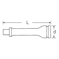 Stahlwille 859/7 IMP 36010001 Dopsleutelverlenging Aandrijving 1 (25 mm) 1 stuk(s) - thumbnail