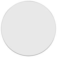 VidaXL Wandspiegel rond ø60 cm zilverkleurig - thumbnail