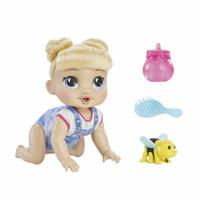 Baby Alive, Harper Hugs Crawling, 27 cm elektronische pop die kruipt, blond haar, voor kinderen vanaf 3 jaar - thumbnail