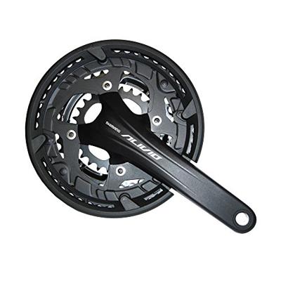 Crankstel 9 speed Shimano Alivio FC-T4060 met 175mm crankarm 44 x 32 x 22T - zwart - thumbnail