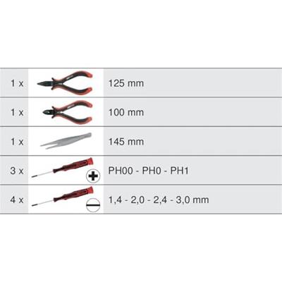 KS TOOLS Ks-tools gereedschapset "feinmechanik" precision mechanic set ks-tools