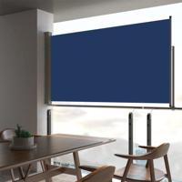 VidaXL Tuinscherm uittrekbaar 160x300 cm blauw - thumbnail