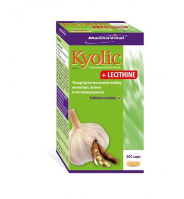 Mannavital Kyolic + Lecithine Capsules