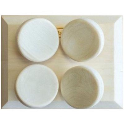 Halu ergonomische hoofdsteun voor Sauna - Rechthoek - Aspen