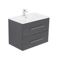 Wastafelkast Odin Antraciet 75 cm - thumbnail