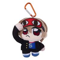 Mr. Ginpachi´s Zany Class x Okawabukubu Youth Plush Keychain Sogo Okita 12 cm - thumbnail