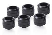 Alphacool Eiszapfen PRO 16 mm HardTube Fitting G1/4 - Deep Black verbinding - thumbnail