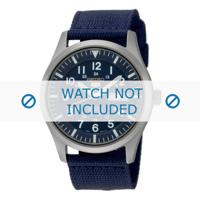 Horlogeband Seiko 7S36-03J0 / SNZG11K1 / 4A215JL Textiel Blauw 22mm - thumbnail
