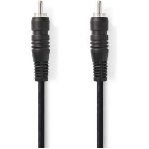Nedis Digitale Audiokabel | RCA Male | RCA Male | 1 m | 1 stuks - CAGP24170BK10 CAGP24170BK10 Nedis Digitale Audiokabel | RCA Male | RCA Male | 1 m | 1 stuks - CAGP24170BK10 CAGP24170BK10