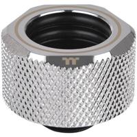 Thermaltake Pacific C-PRO G1/4 PETG Tube 16mm OD Compression - Chrome Waterkoelingfitting - thumbnail
