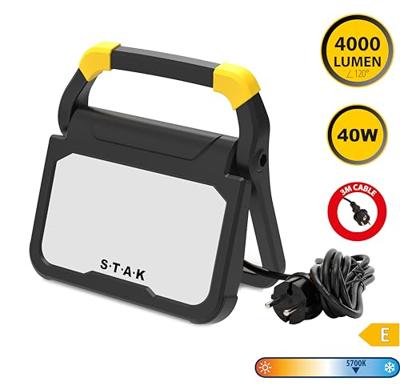 LED spotlight Stak X-BLAST 40 W 5700 K 4000 Lm
