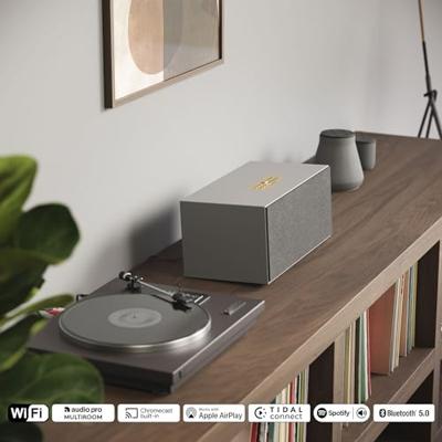 Audio Pro C20 Smart Multiroom Wifi speaker Grijs - thumbnail