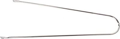 Gazelle Spatbordstang 28 inch 349 mm - zilver