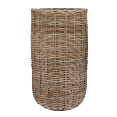 Rattan Kuboo ketel hoog naturel 44x75cm