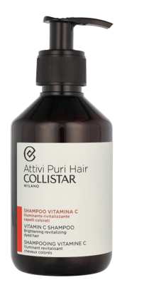 Collistar Attivi Puri Hair Vitamin C Shampoo 250 ml Collistar Attivi Puri Hair Vitamin C Shampoo 250 ml
