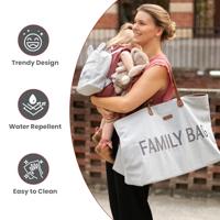 Luiertas Childhome Family Bag Grijs - thumbnail