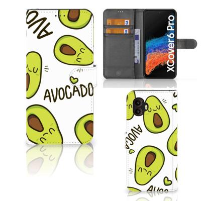 Samsung Galaxy Xcover 6 Pro Leuk Hoesje Avocado Singing Samsung Galaxy Xcover 6 Pro Leuk Hoesje Avocado Singing