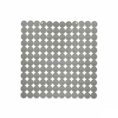 Antislipmat voor in de douche Berilo Grijs PVC 54 x 54 x 1 cm 6 x 55 x 6 cm (6 Stuks)
