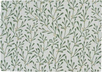 Sander Sander placemat Misty 35x50 Fb. 02 - Ecru/Green