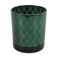 Countryfield theelichthouder darci groen 10 cm | 12 stuks - thumbnail