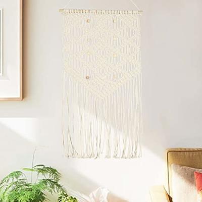 VidaXL Wandhanger macramé 40x80 cm katoen VidaXL Wandhanger macramé 40x80 cm katoen