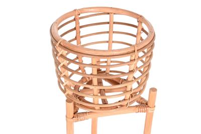 Grondlegger DKD Home Decor 25 x 25 x 70 cm Natuurlijk Rotan Bali