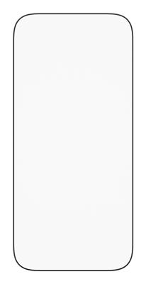 PanzerGlass PANZERGLASS - Screen Protector w. black Frame iPhone 17 Pro Ultra-Wide Fit PG48188 Screenprotector (glas) Apple iPhone 17 Pro. 1 stuk(s) Krasvast