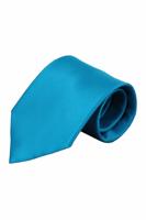 Alberto Vincelli Blauwe zijden stropdas Isola 01 - thumbnail