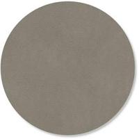 LIND DNA - Glass Mat Circle - Onderzetter 10cm Nupo Flint Grey - thumbnail