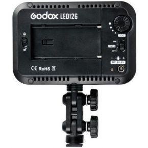 Godox Godox LED126, Glühbirne, 7,5 W, LED, 0,143 m, Schwarz, 9,65 cm Videolamp 7.5 W Godox Godox LED126, Glühbirne, 7,5 W, LED, 0,143 m, Schwarz, 9,65 cm Videolamp 7.5 W