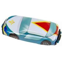 LG Imports sportauto Clicker jongens 7 cm wit/turquoise - thumbnail